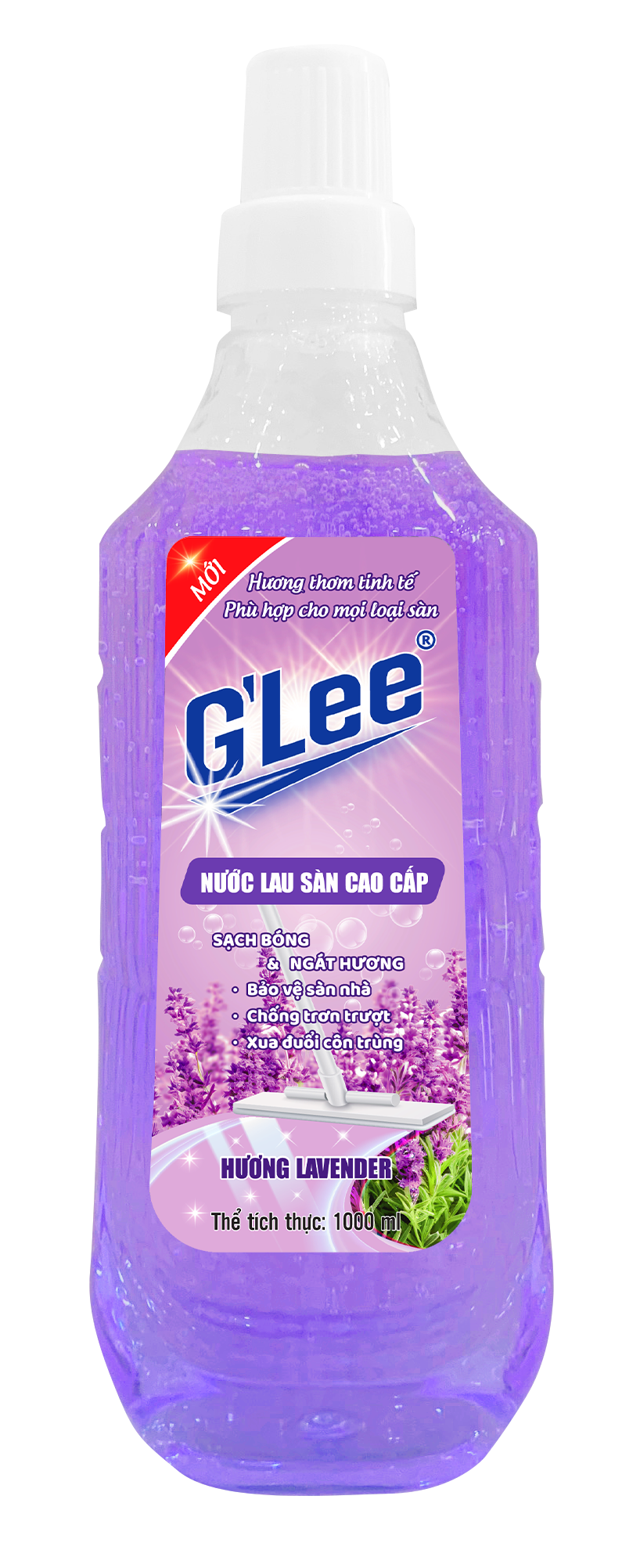Nước lau sàn cao cấp G’Lee – Hương Lavender(1L)