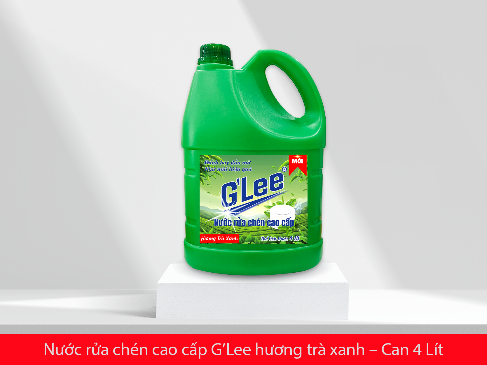 Nước rửa chén cao cấp G’Lee – Hương trà xanh(4L)